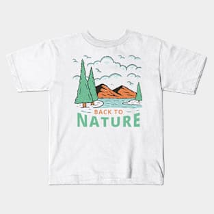 Nature - Back to nature Kids T-Shirt